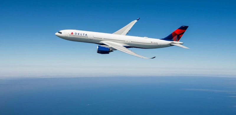 Delta Airlines plane   credit: Delta Airlines